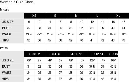 Brooks Brothers Womens Size Chart